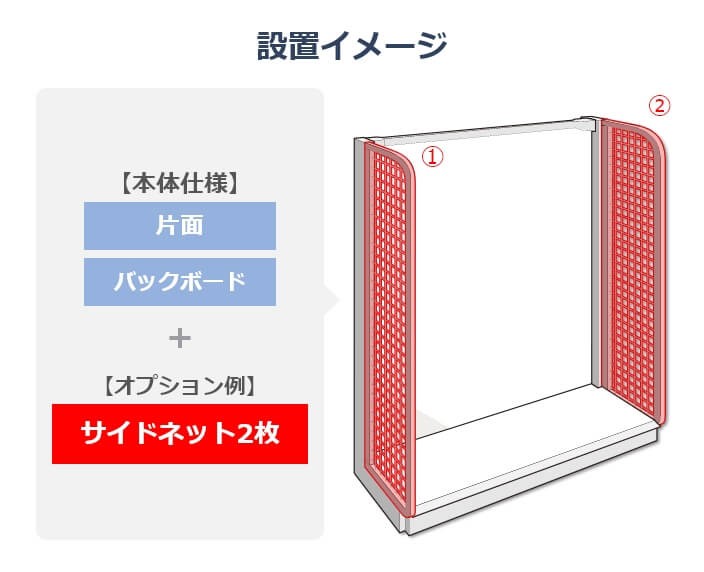 サイドネットセット