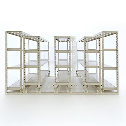 レール式移動棚