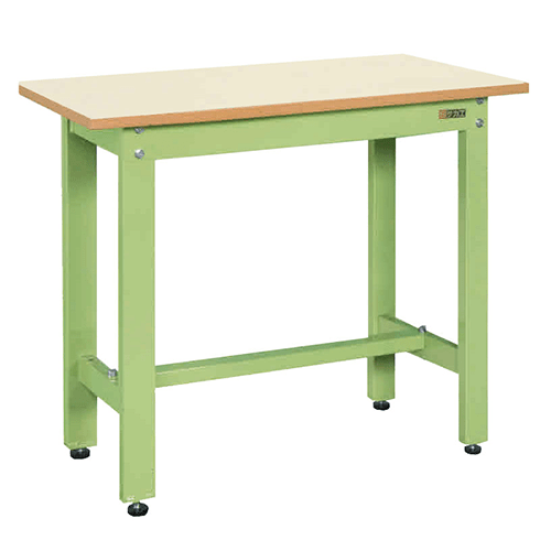 軽量作業台 グリーン KK-38NIG ポリエステル天板【返品不可】