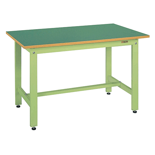 軽量作業台 グリーン KK-49FN サカエリューム天板【返品不可】